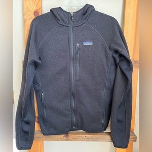 Patagonia Better Sweater Hoody Black Men’s Size Small